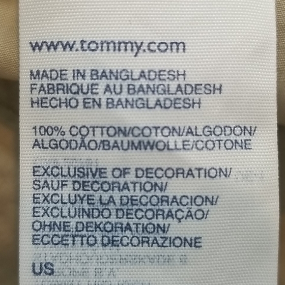 Tommy Hilfiger roll up khaki shorts 4 y2k - Picture 8 of 9